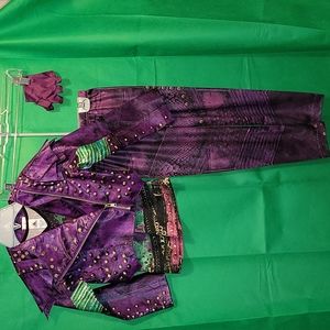Disney Mal costume set size 5/6
